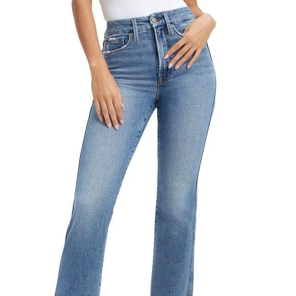GOOD CURVE STRAIGHT JEANS - Picture 1 of 6